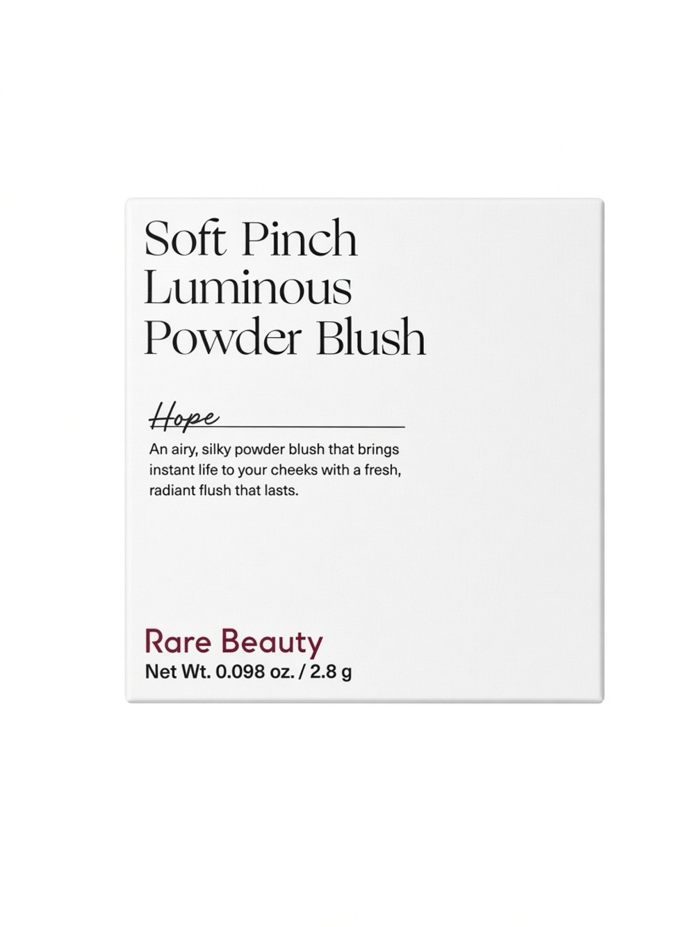 Rare Beauty Soft Pinch Luminous Powder Blush - Hope